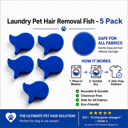 🔥Last Day 49% OFF -Laundry Pet Hair Removal Fish
