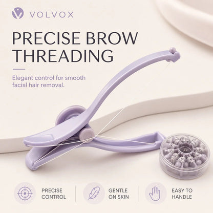 🔥LAST DAY 49% OFF - VOLVOX Precise Brow Threading Tool