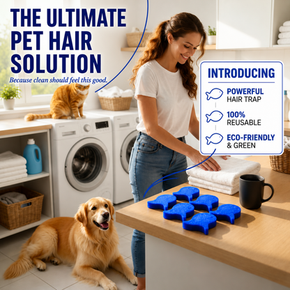 🔥Last Day 49% OFF -Laundry Pet Hair Removal Fish