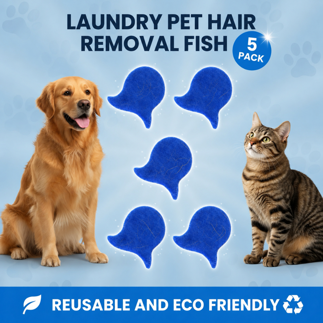 🔥Last Day 49% OFF -Laundry Pet Hair Removal Fish