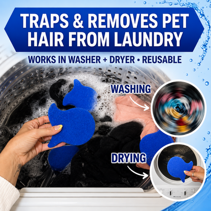 🔥Last Day 49% OFF -Laundry Pet Hair Removal Fish