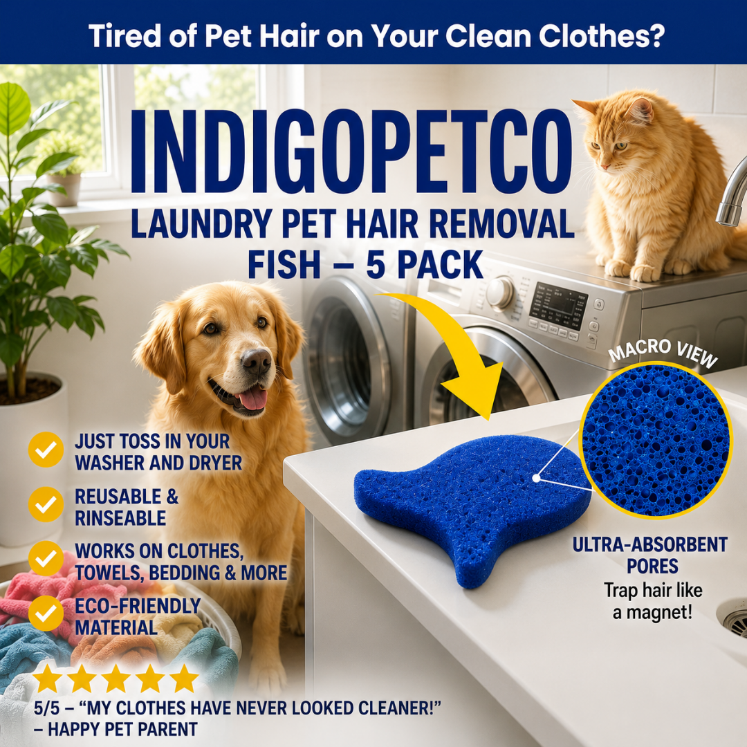 🔥Last Day 49% OFF -Laundry Pet Hair Removal Fish