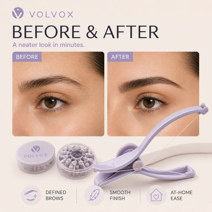 🔥LAST DAY 49% OFF - VOLVOX Precise Brow Threading Tool