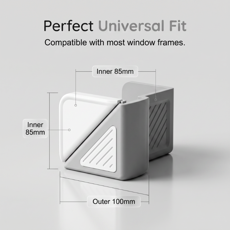 👧Window Corner Guard Baby Proofing Safety Bumper for Casement Windows Small